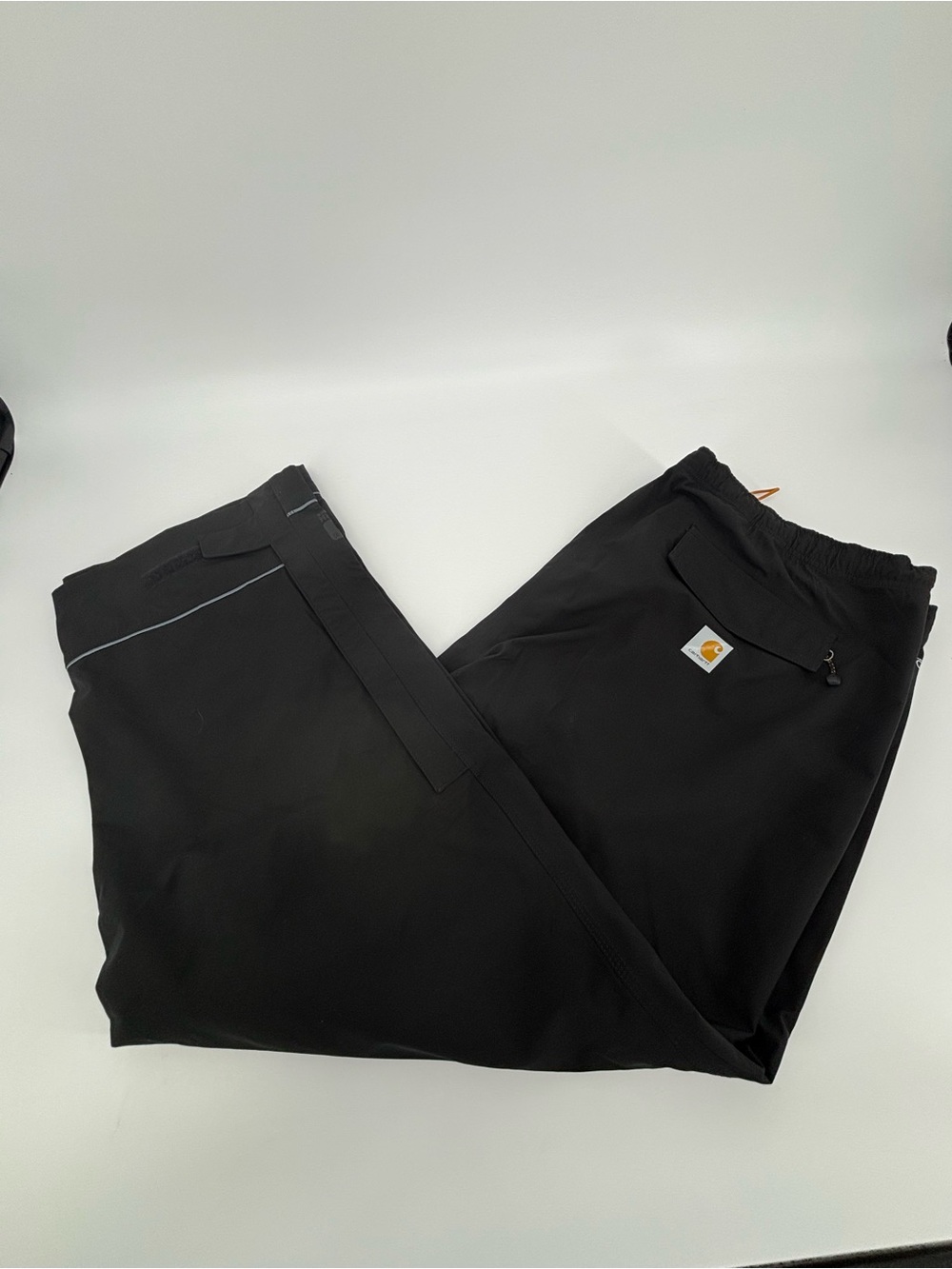 Carhartt Force‎ Equator Rain Pants Mens 2XL Black Waterproof Storm Defender NWT